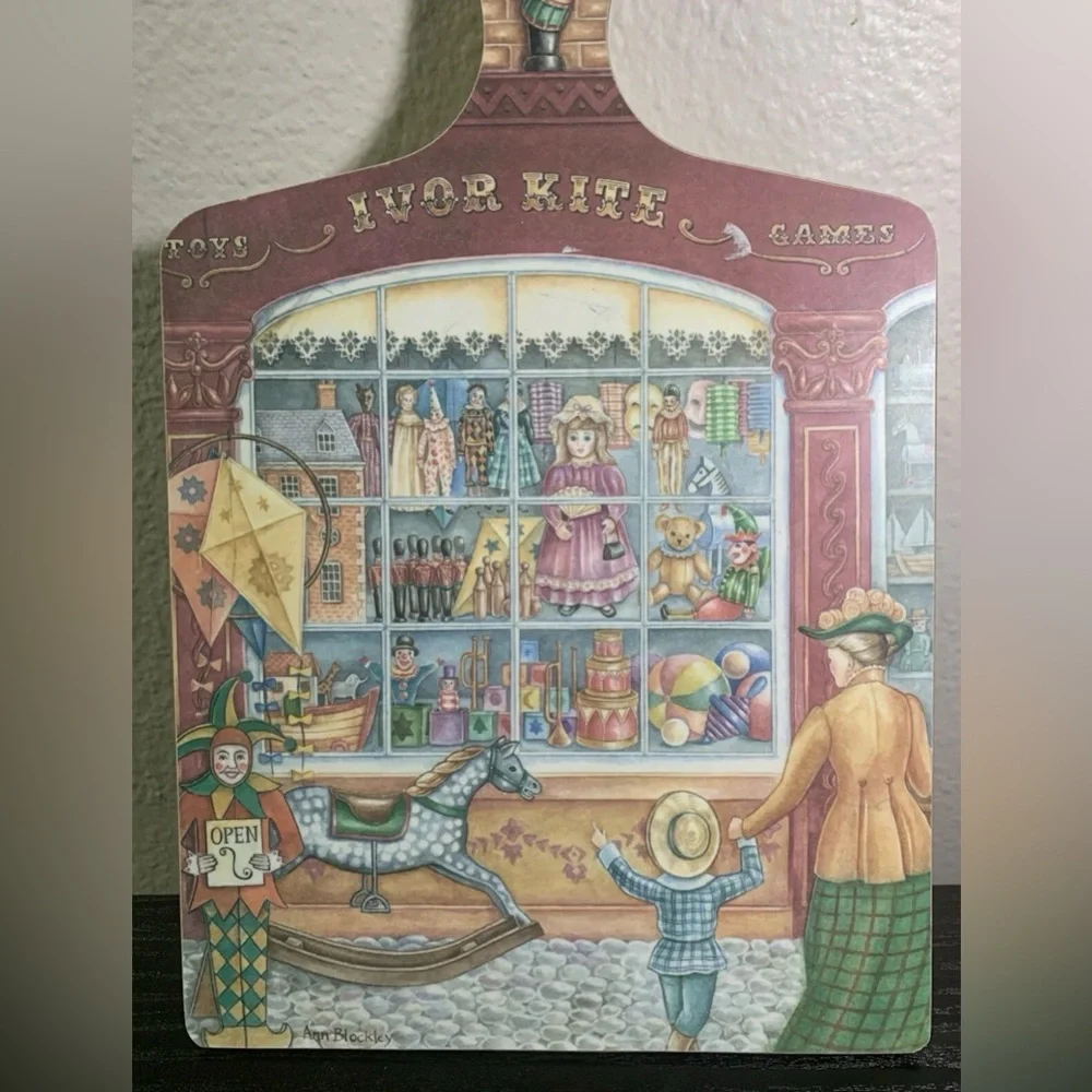 Vintage WILSCOMBE MELAMINE England VERY COLLECTABLE CHOPPING BOARD Toy Store